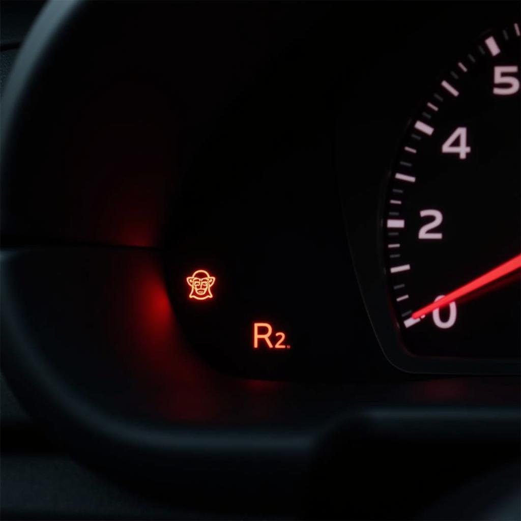 Audi A3 Brake Warning Light Display