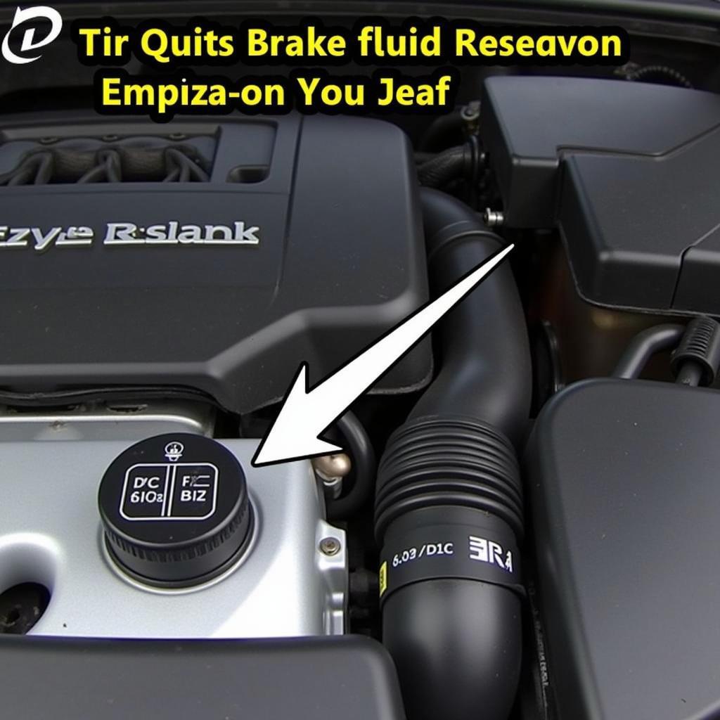 Audi A4 B7 Brake Fluid Reservoir