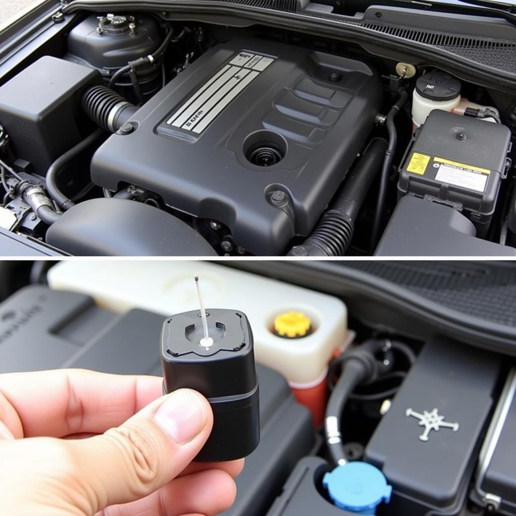 Checking Brake Fluid Level in Audi A4