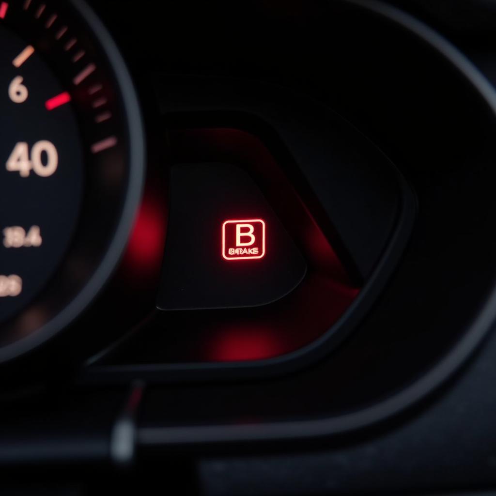 Audi A4 Brake Warning Light on Dashboard