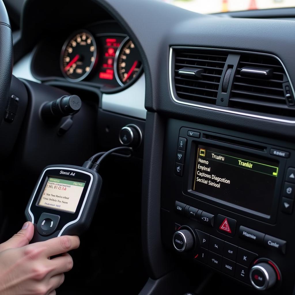 Using an OBD-II Scan Tool on an Audi A4