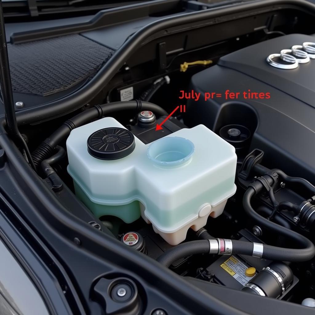 Low Brake Fluid Level in Audi A6