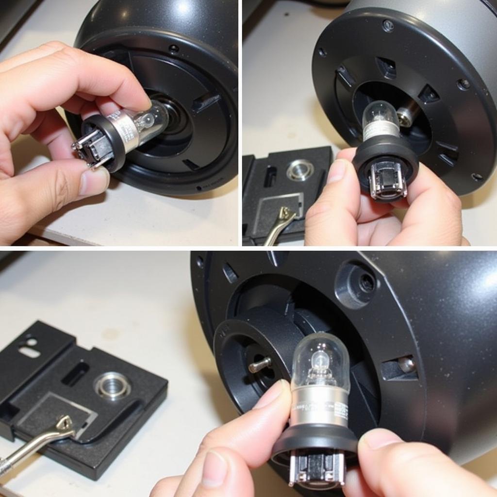 Replacing a Brake Light Bulb on an Audi A6 C5