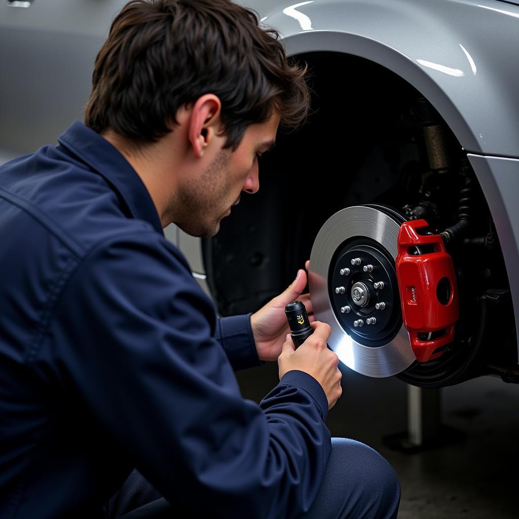 Audi A8 Brake System Inspection