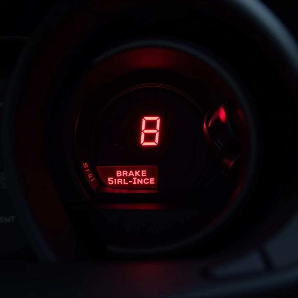 Audi Brake Warning Light on Dashboard