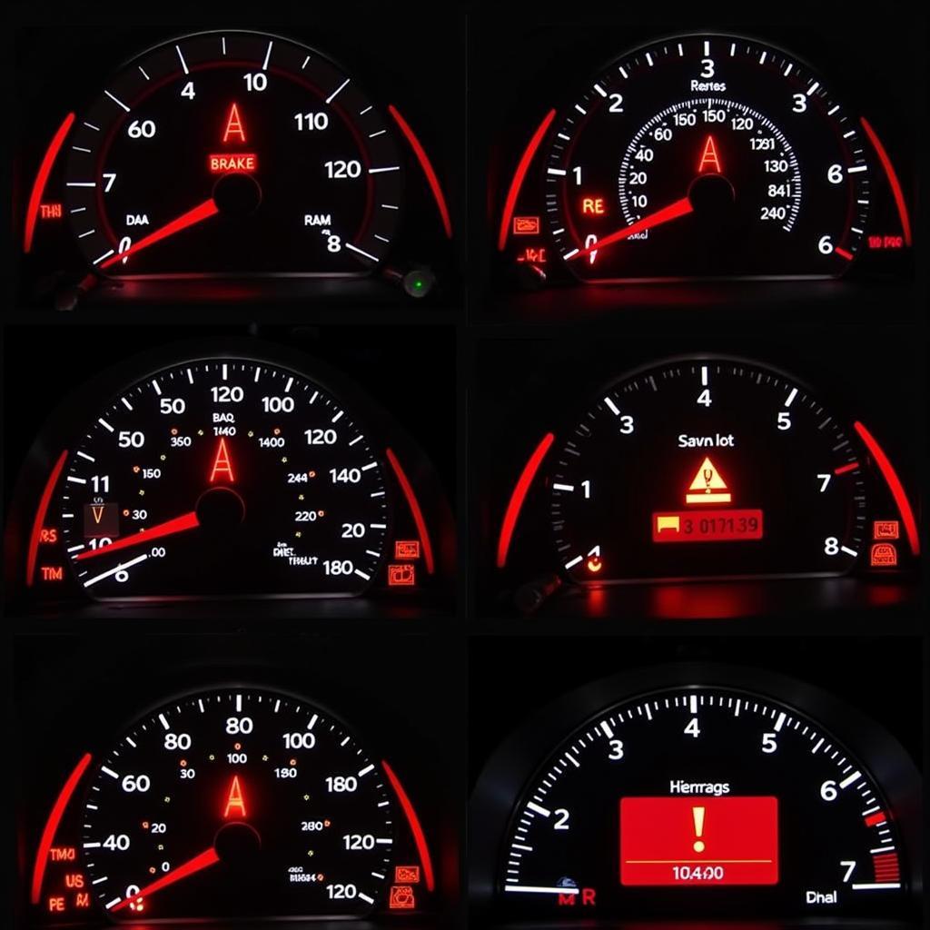 Audi Brake Warning Light on Dashboard