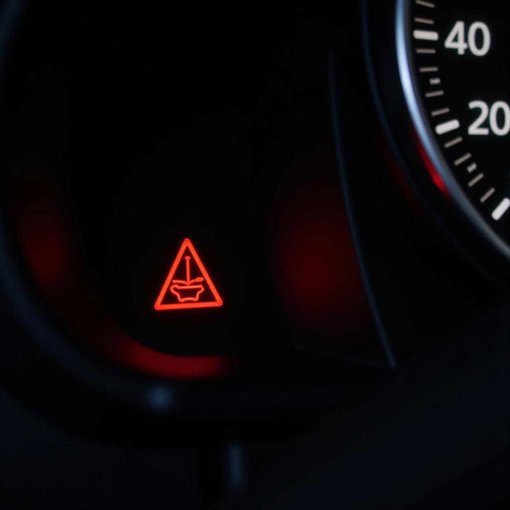 Audi Brake Warning Light on Dashboard