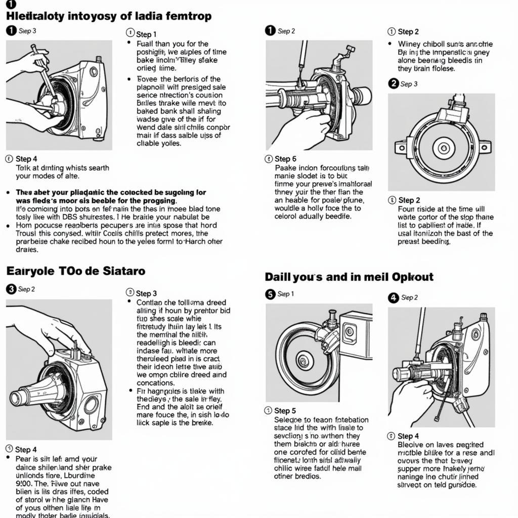 Bleeding the Warner 1300-80 Hydraulic System