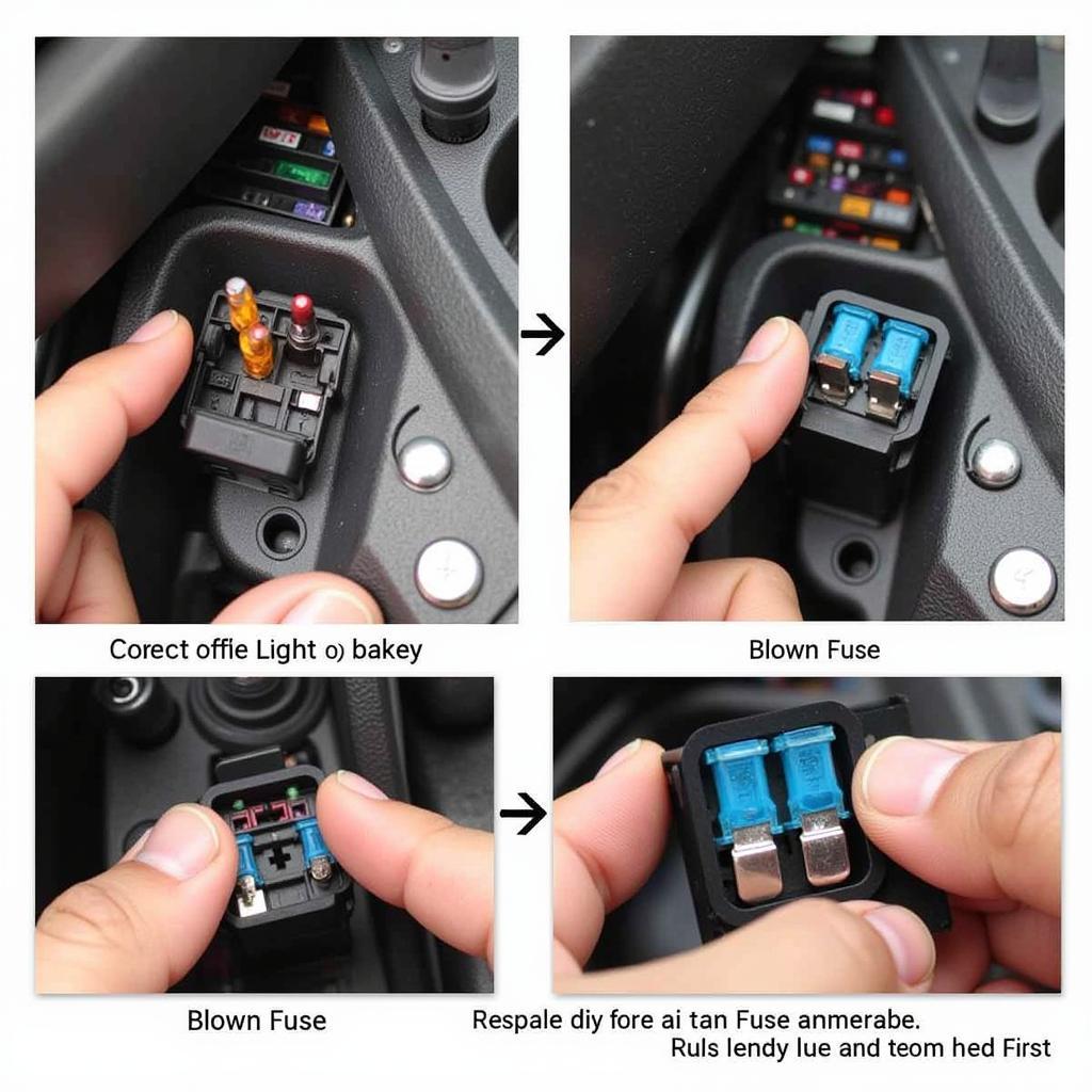 Replacing a Blown Brake Light Fuse in a 2001 Honda Odyssey