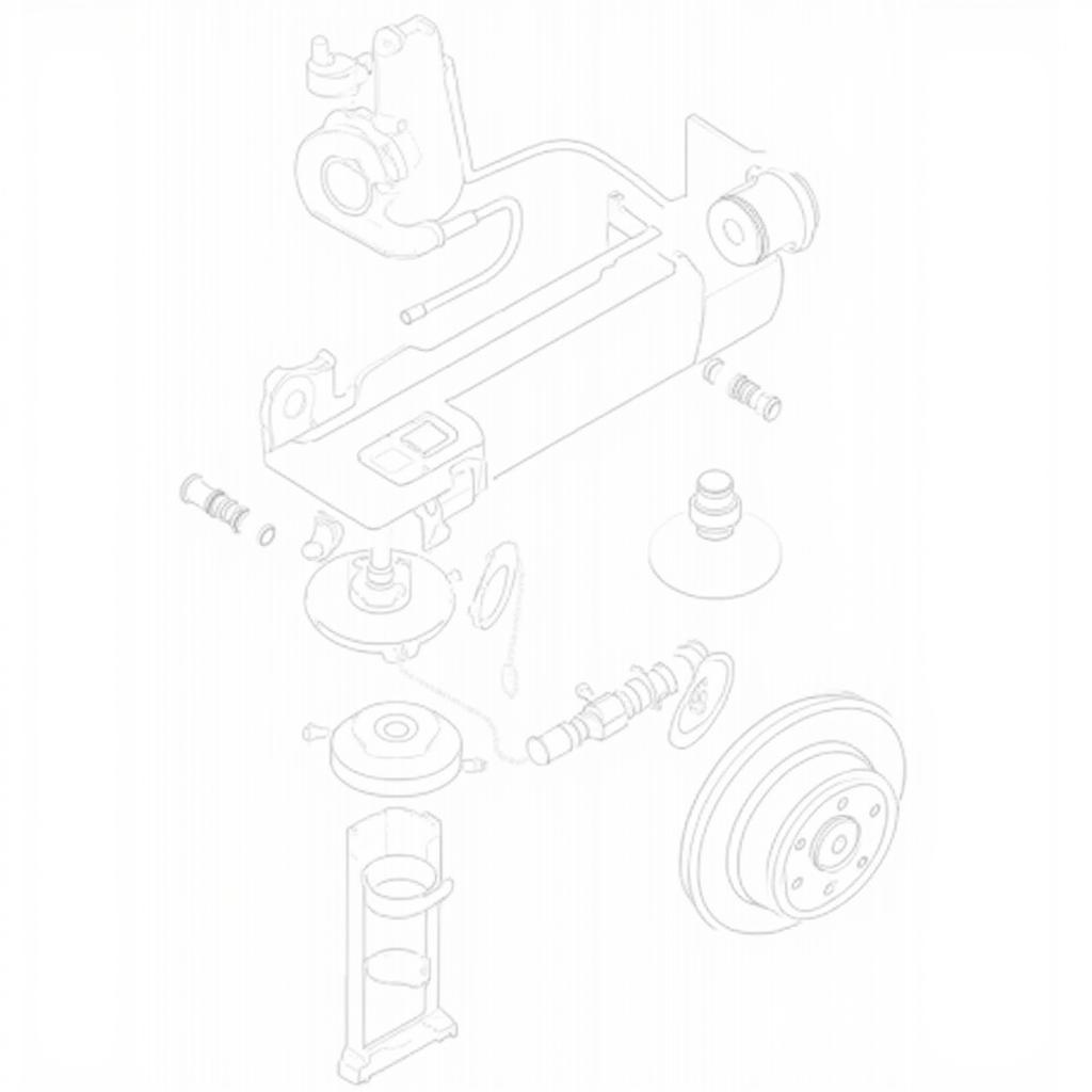 Diagram of the 2008 BMW 328i Brake System