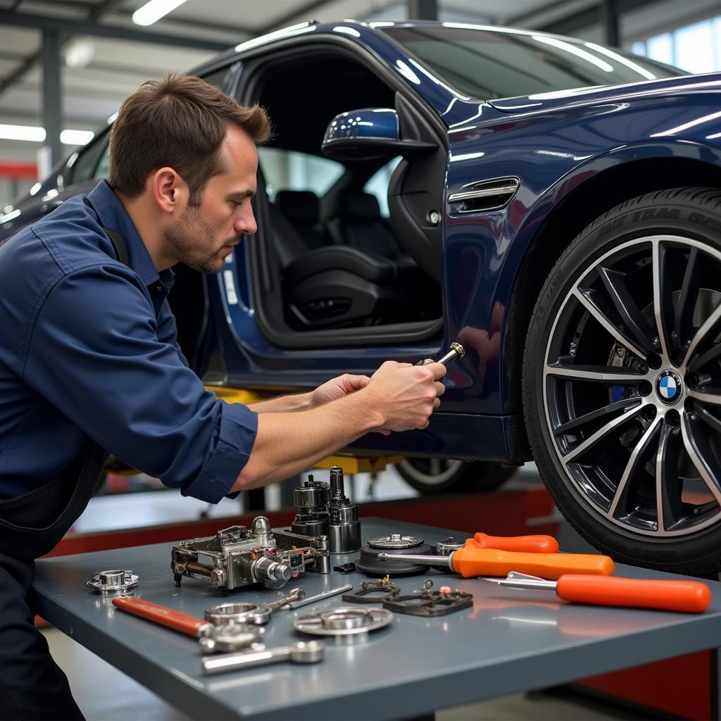 BMW DSC Brake Warning Light Repair