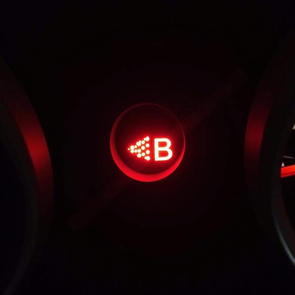 BMW Red Brake Warning Light on Dashboard