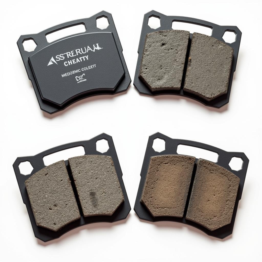 BMW Worn Brake Pads