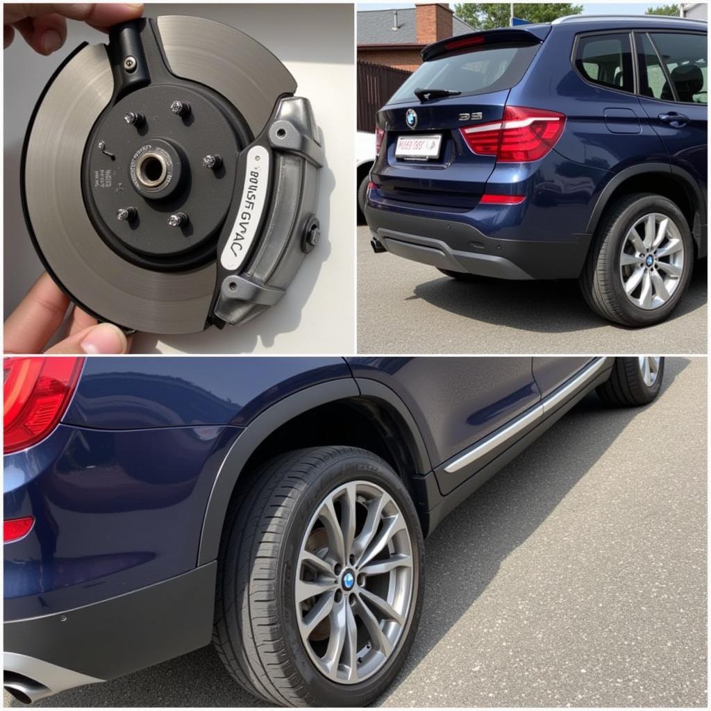 Installing New Brake Pads on a BMW X3