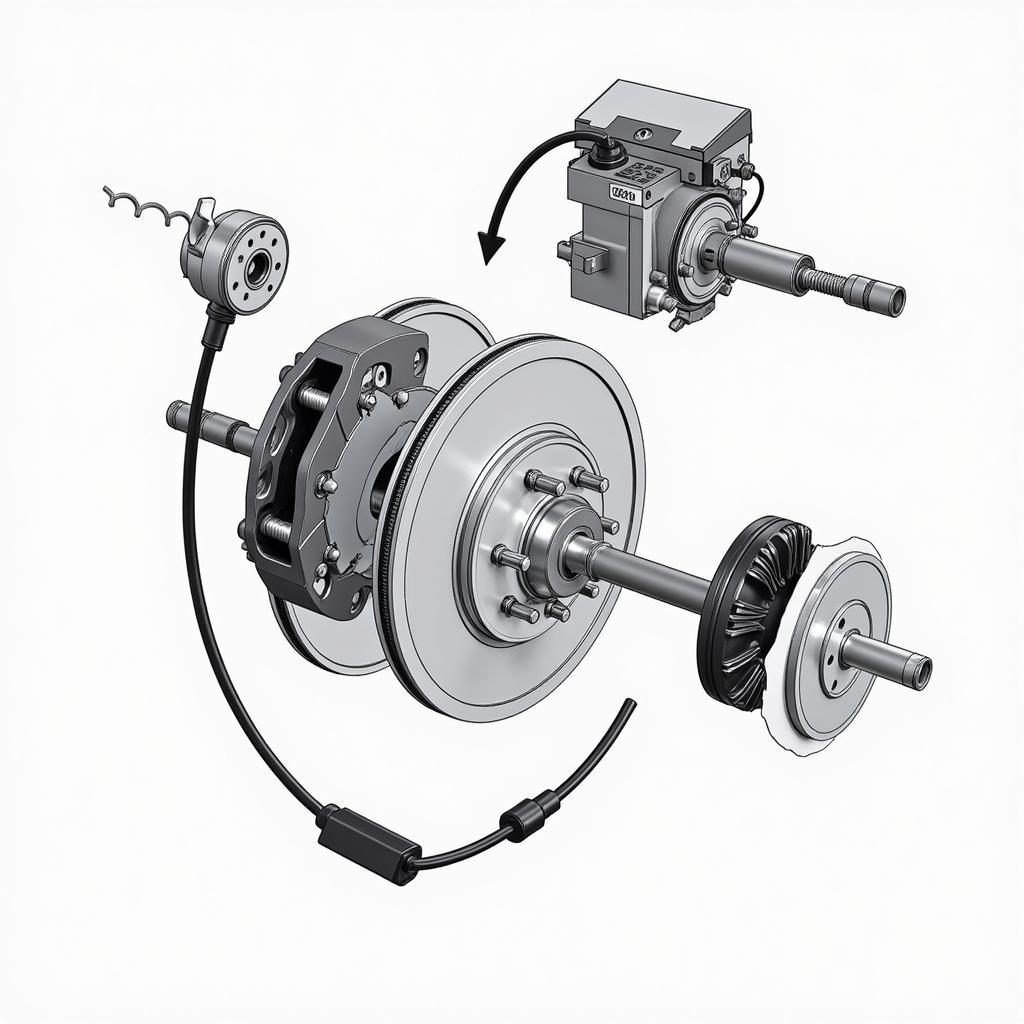 BMW X5 Brake System Components