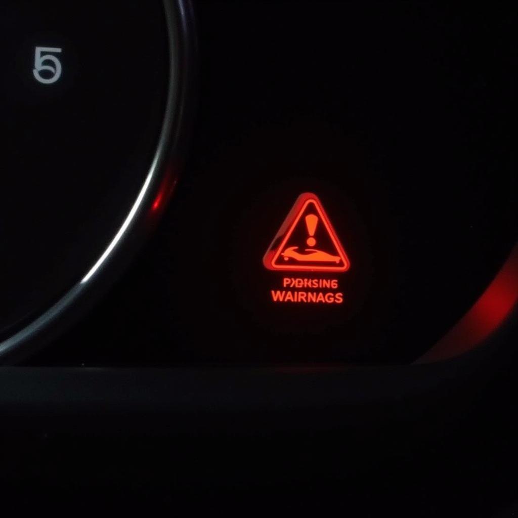 BMW X5 Dashboard Parking Brake Warning Light