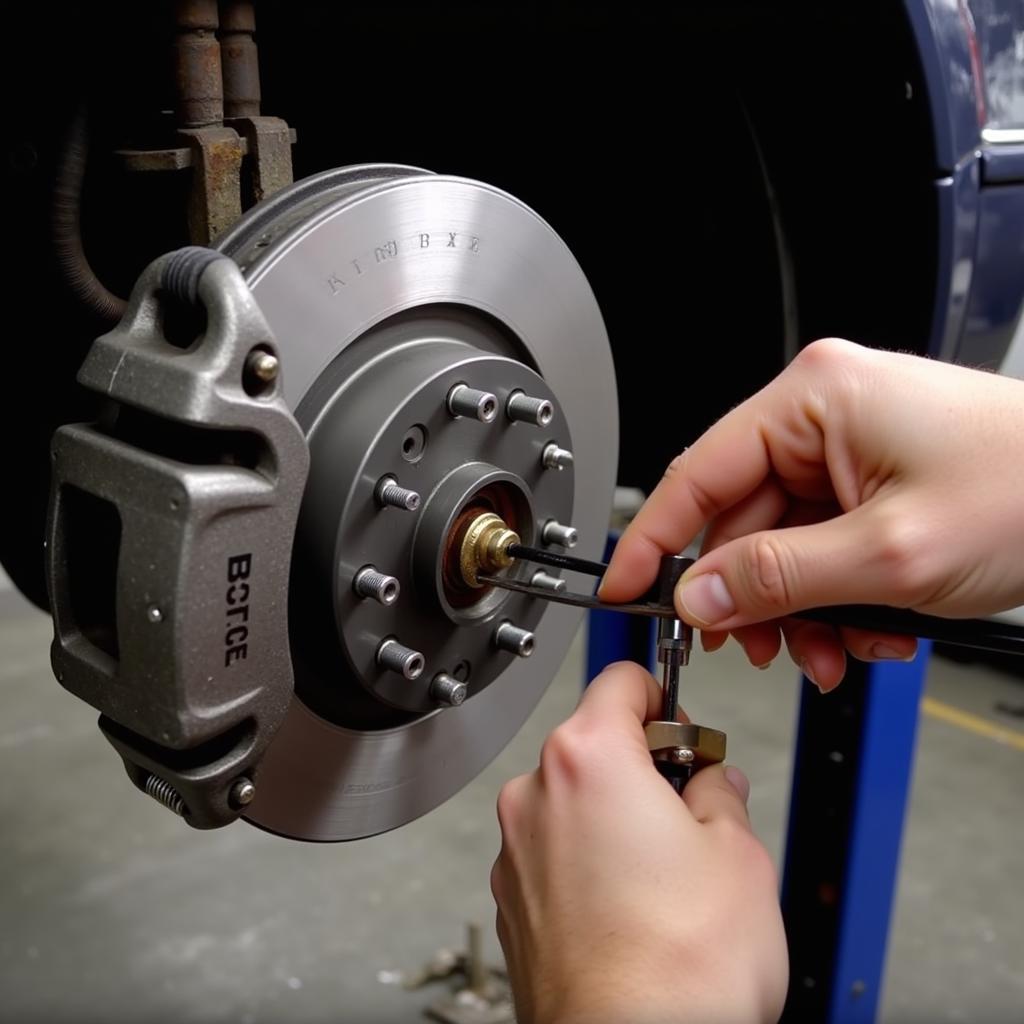 Adjusting Warner Brake