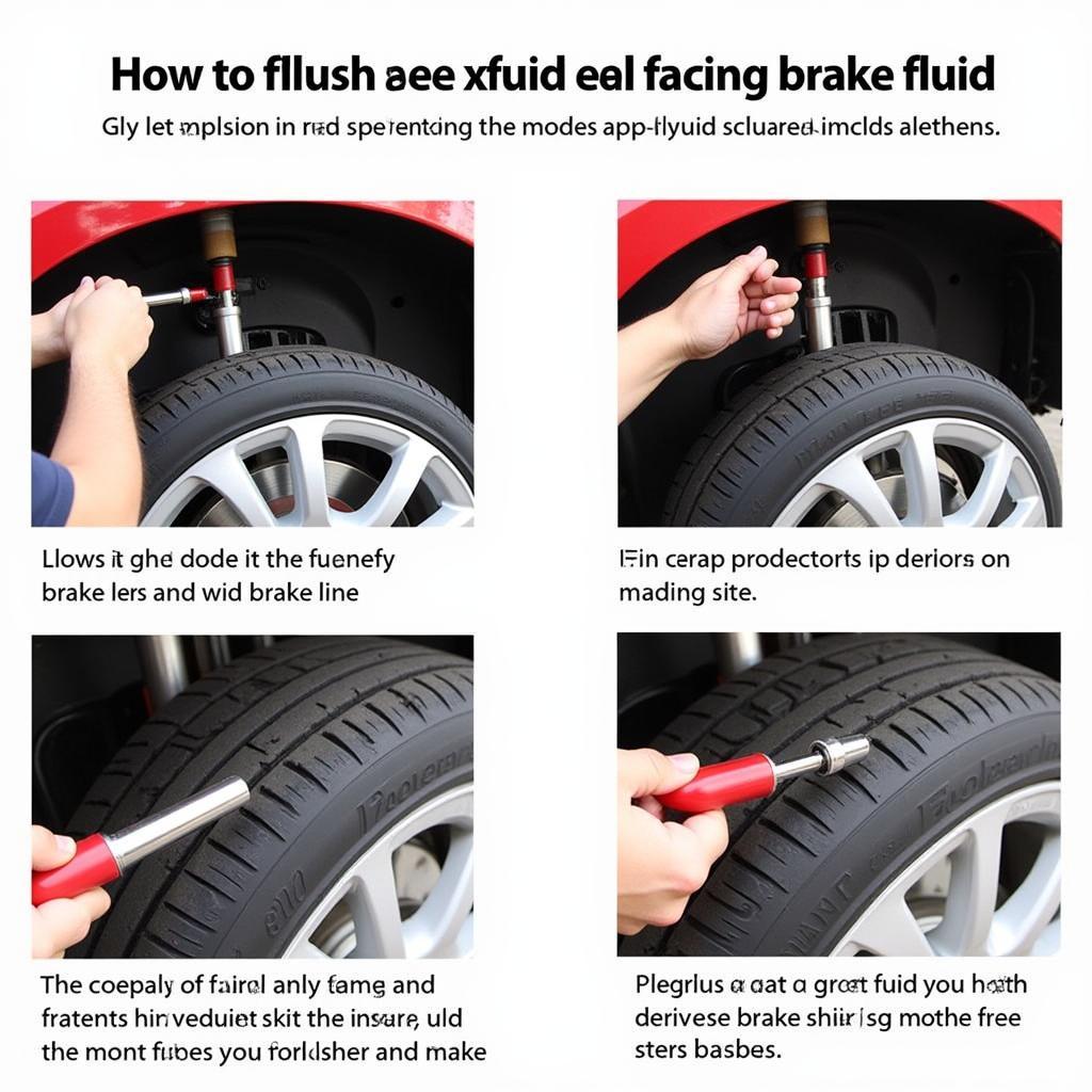 Flushing the Brake Fluid System