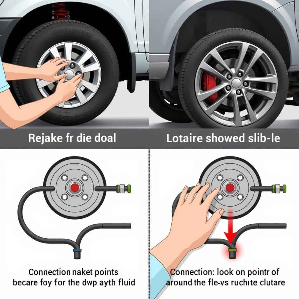 brake fluid leak detection