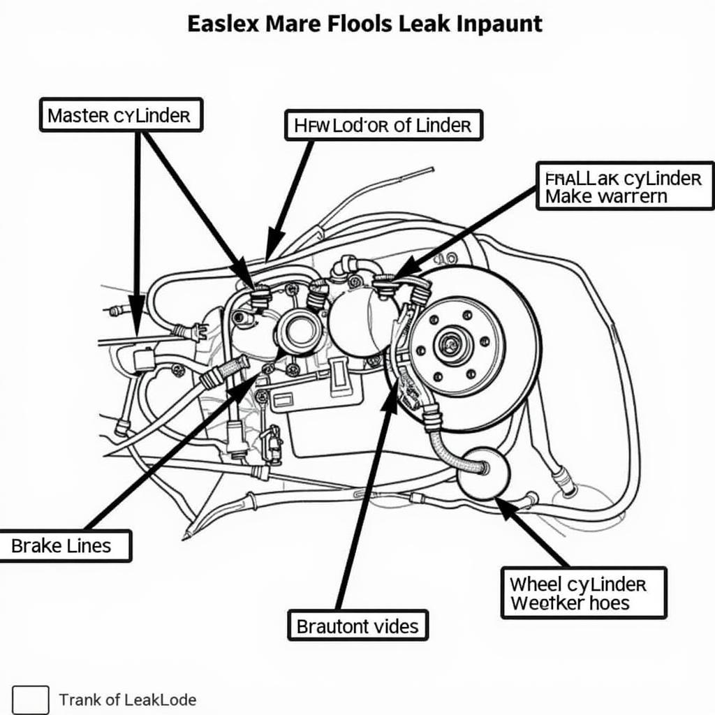 2003 Chevy Impala Brake Fluid Leak Locations