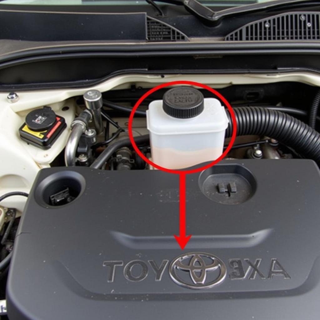 2001 Camry LE Brake Fluid Reservoir