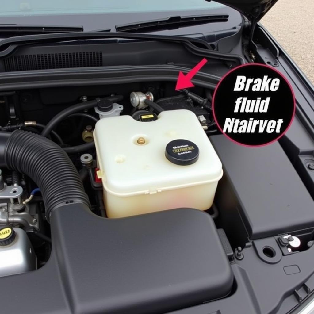 Checking Brake Fluid Level in Lincoln LS