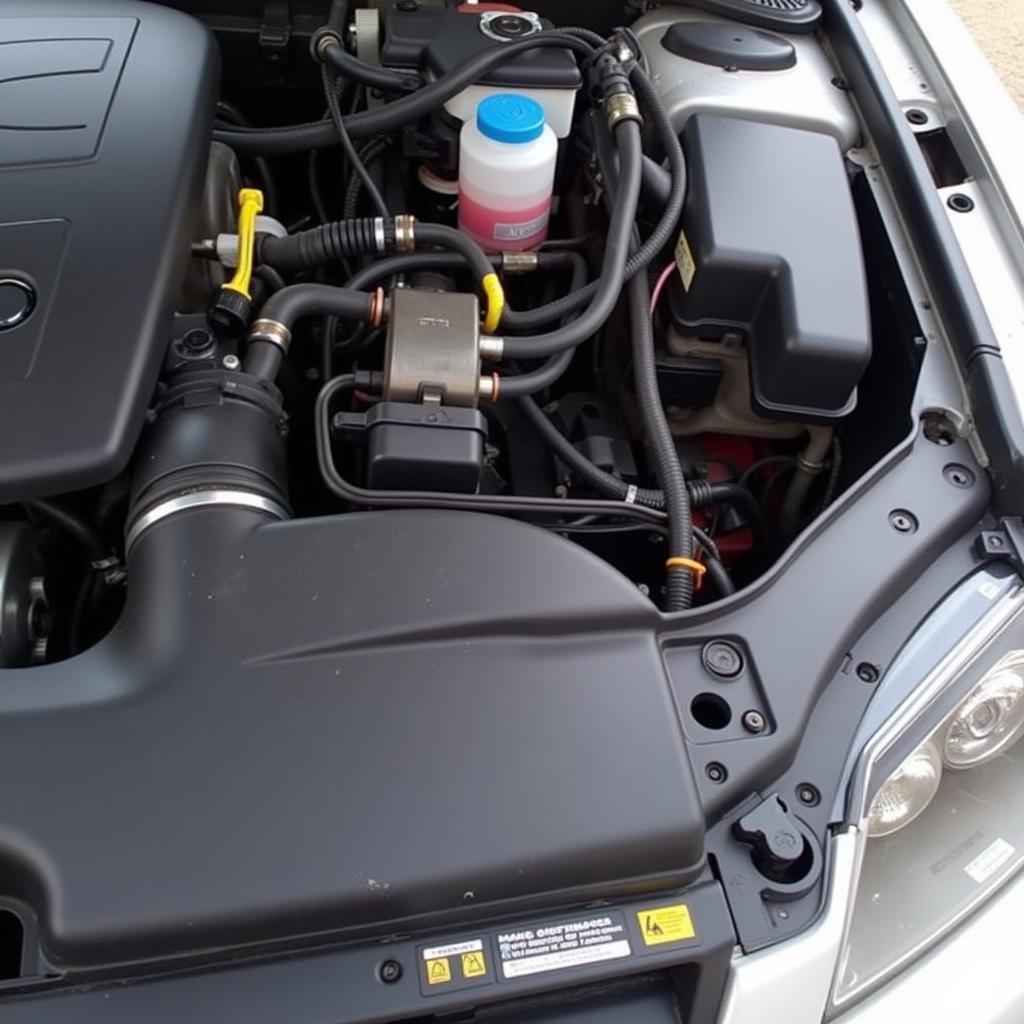 Brake Fluid Reservoir in Audi A4