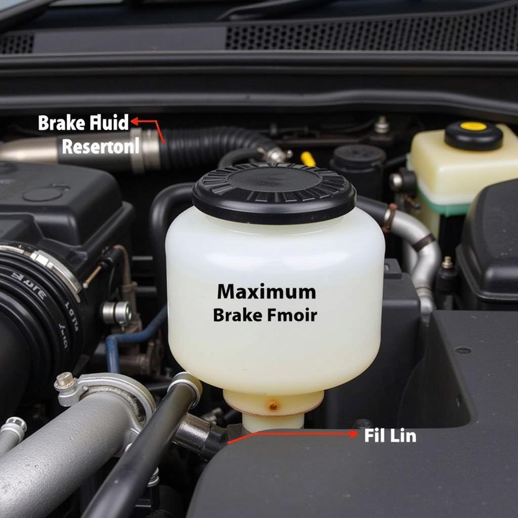 Brake fluid reservoir