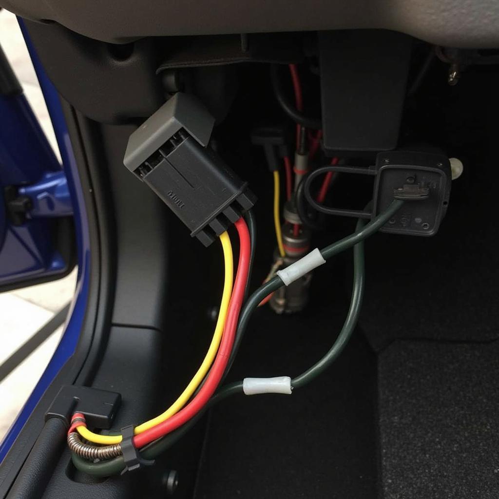 Brake Light Wiring Harness in a 2015 Civic