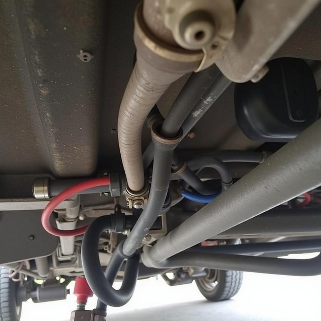 Inspecting Brake Lines on a 2007 Ford F150