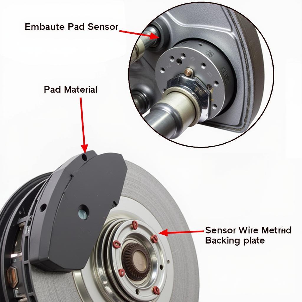 Brake Pad Sensor Location