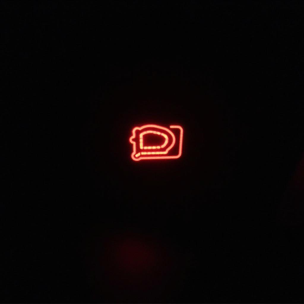 2007 Audi A4 Brake Pad Warning Light