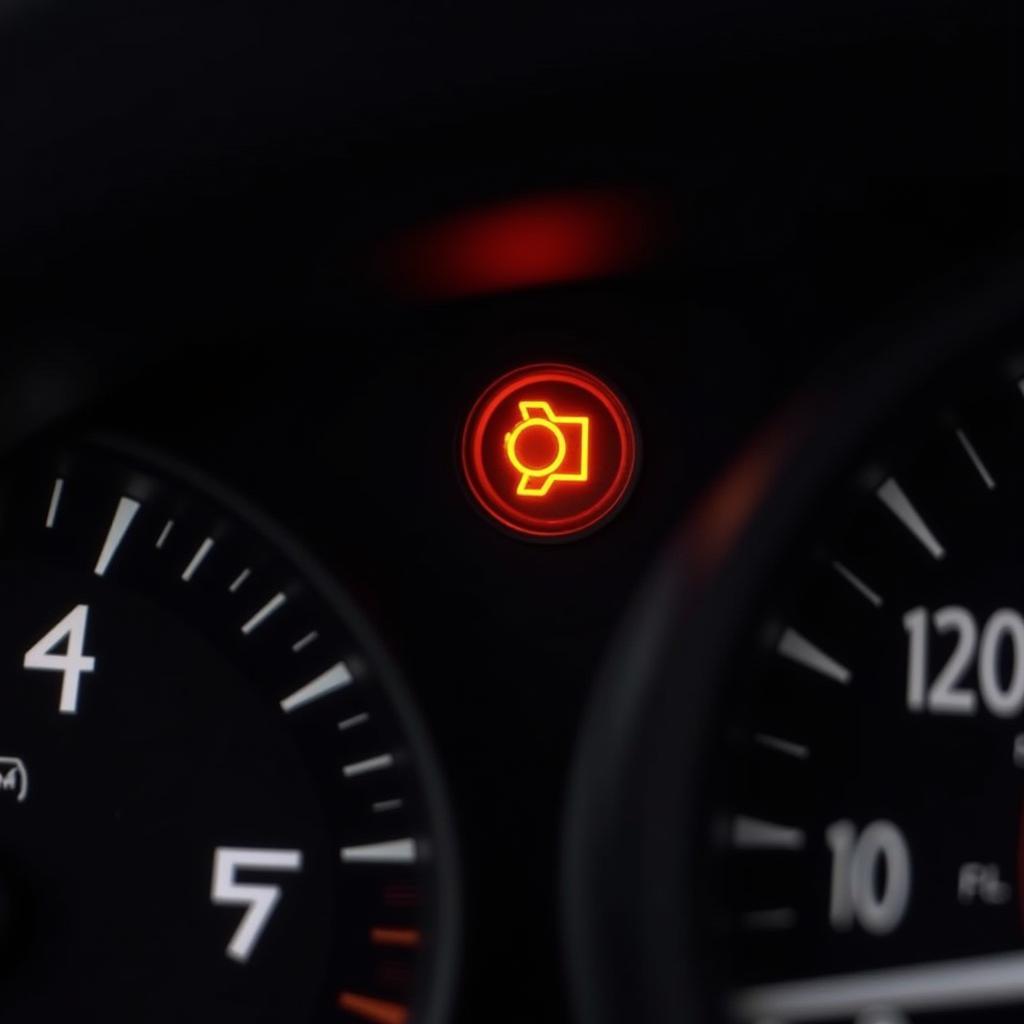 Brake Pad Warning Light on Dashboard