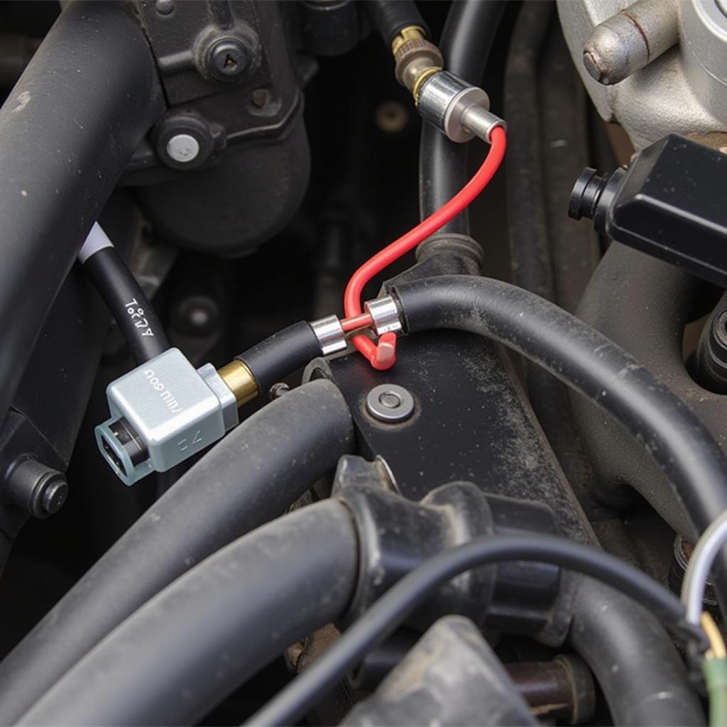 brake pressure warning switch connector location