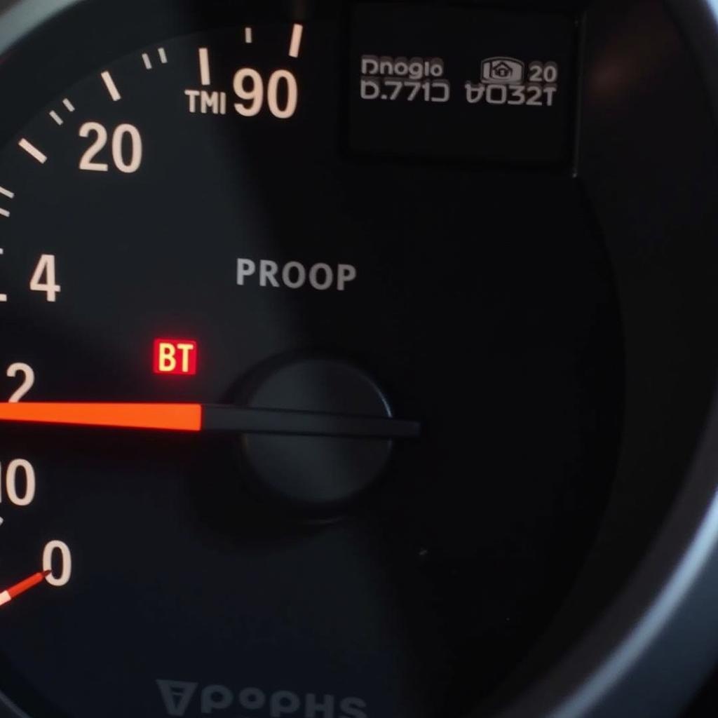 Brake Warning Light on Dashboard