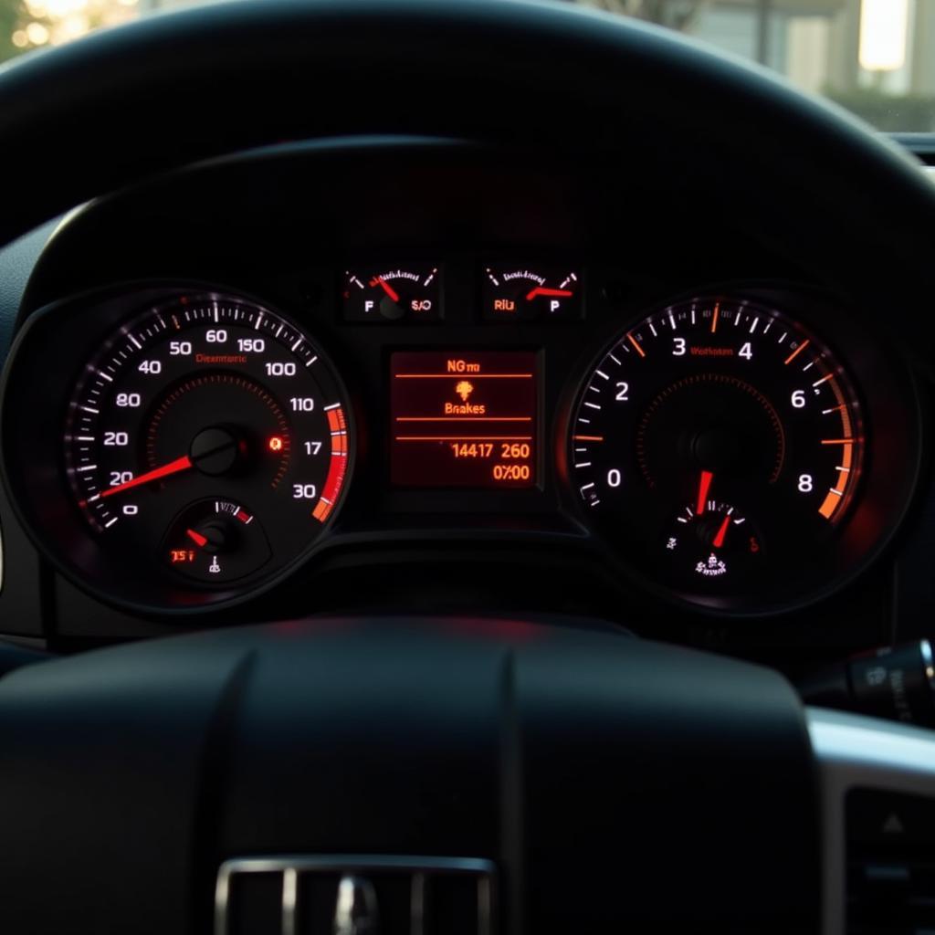 Brake Warning Light Dashboard