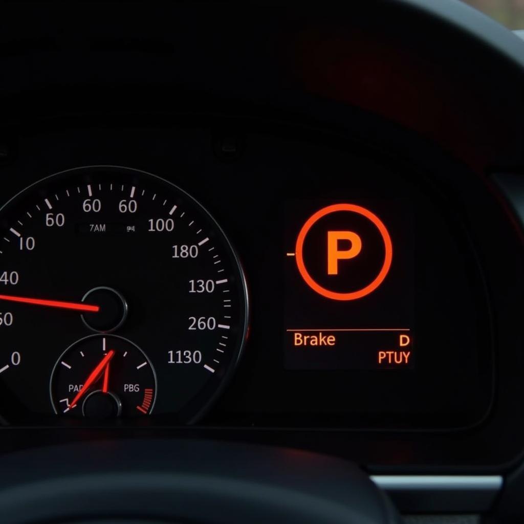 Brake Warning Light on Dashboard