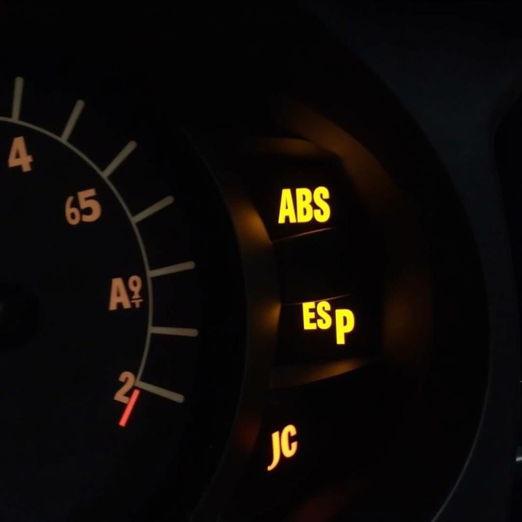 Brake Warning Lights on E320 Dashboard