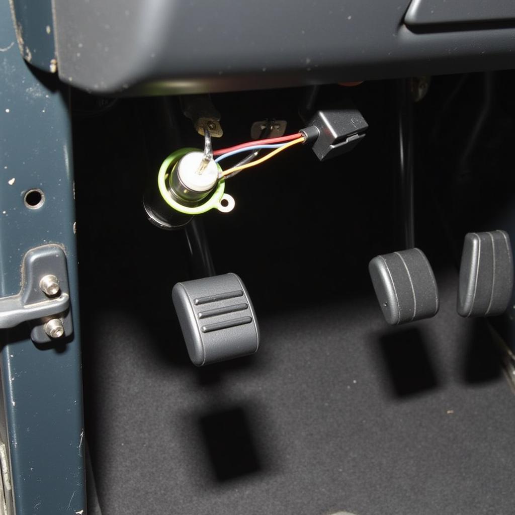 2003 Jeep Wrangler Brake Warning Switch Location