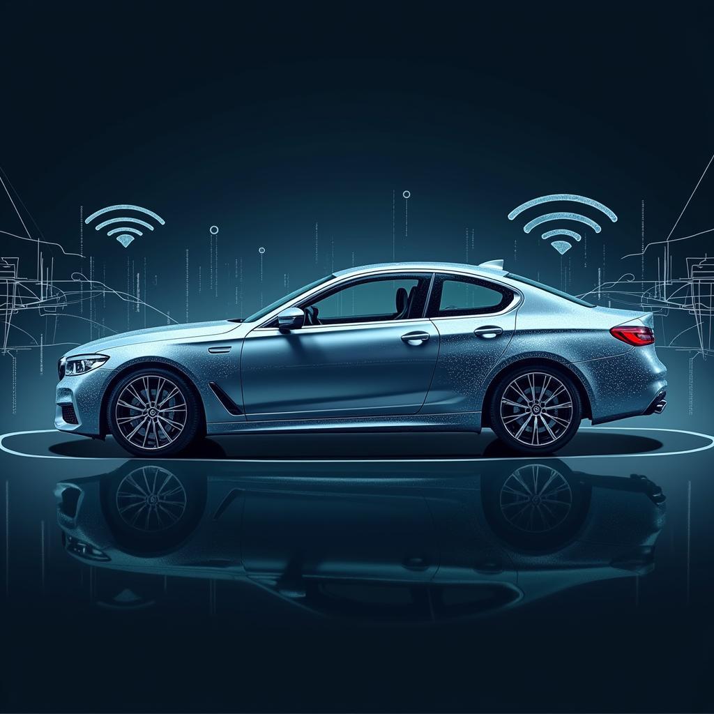 Connected car with remote diagnostics