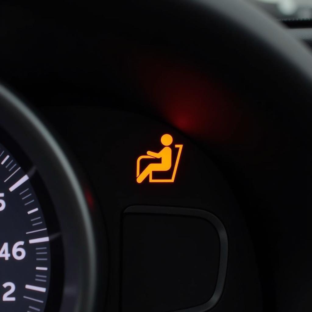 Car Seat Sensor Warning Light on Dashboard