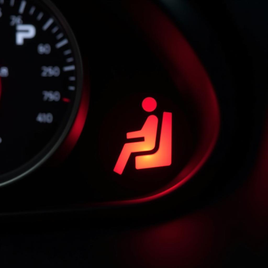 Car Seatbelt Warning Light