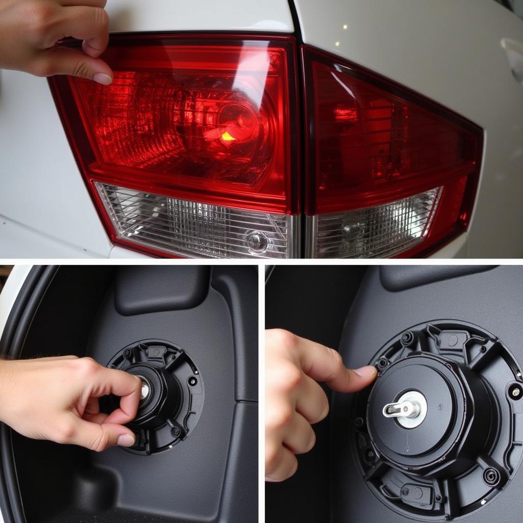 Car Taillight Assembly Inspection