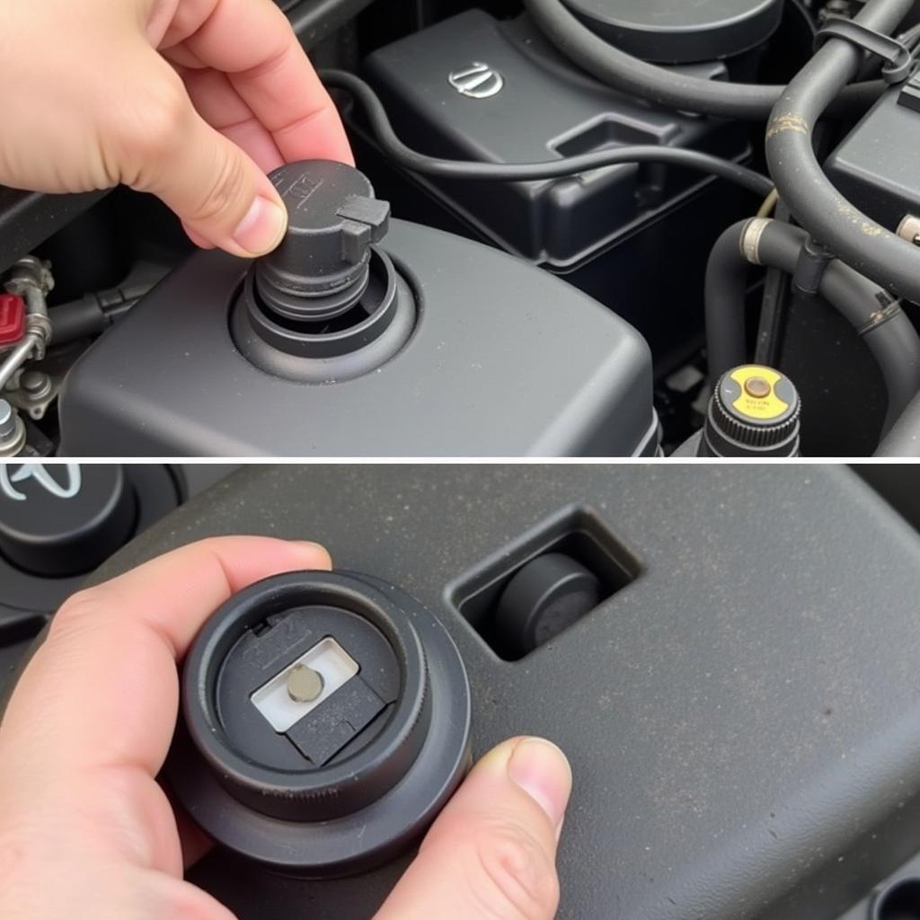 Checking Brake Fluid Level on a 2002 Acura RL