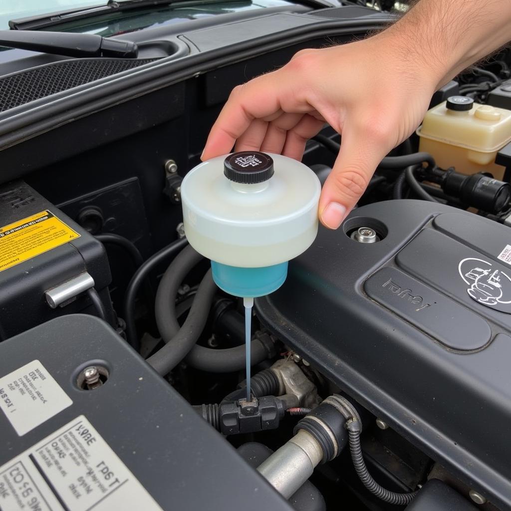 Checking Oldsmobile Intrigue Brake Fluid Level