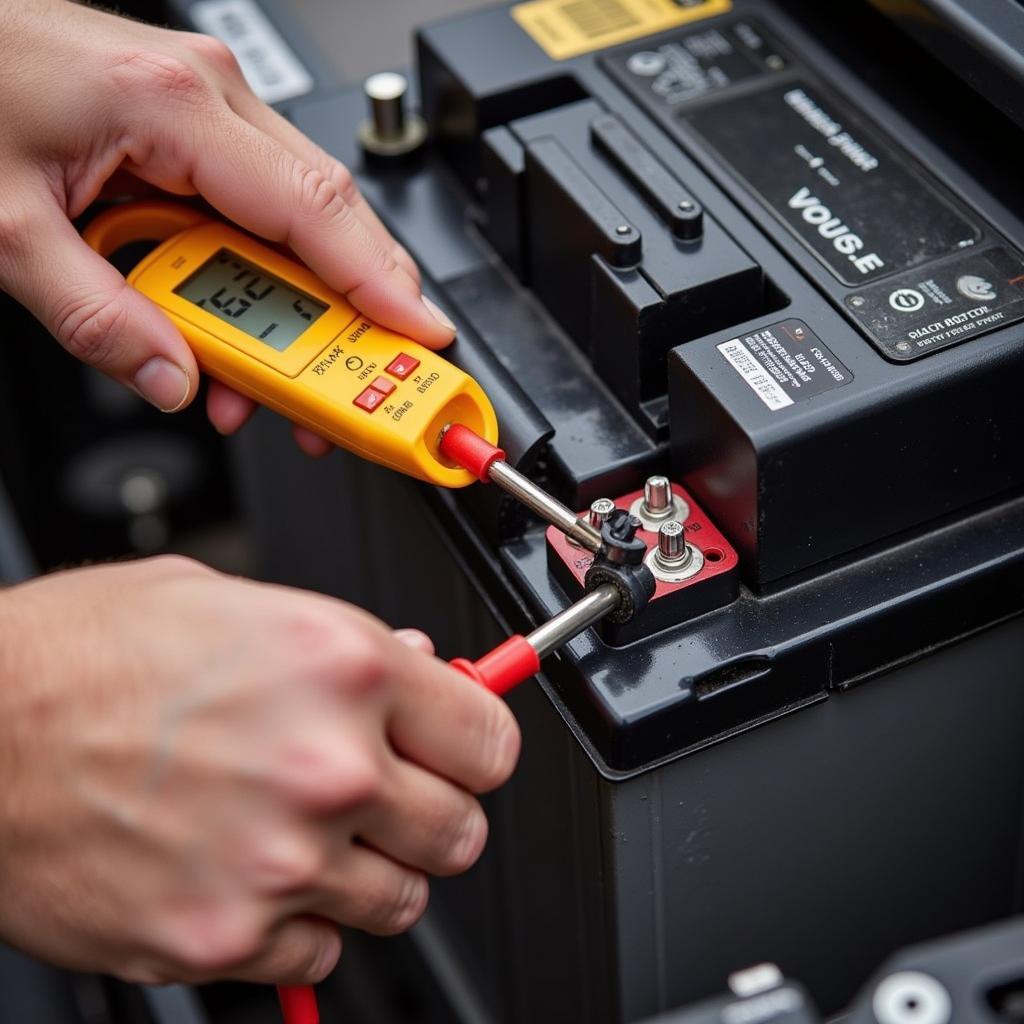 Checking Trailer Battery