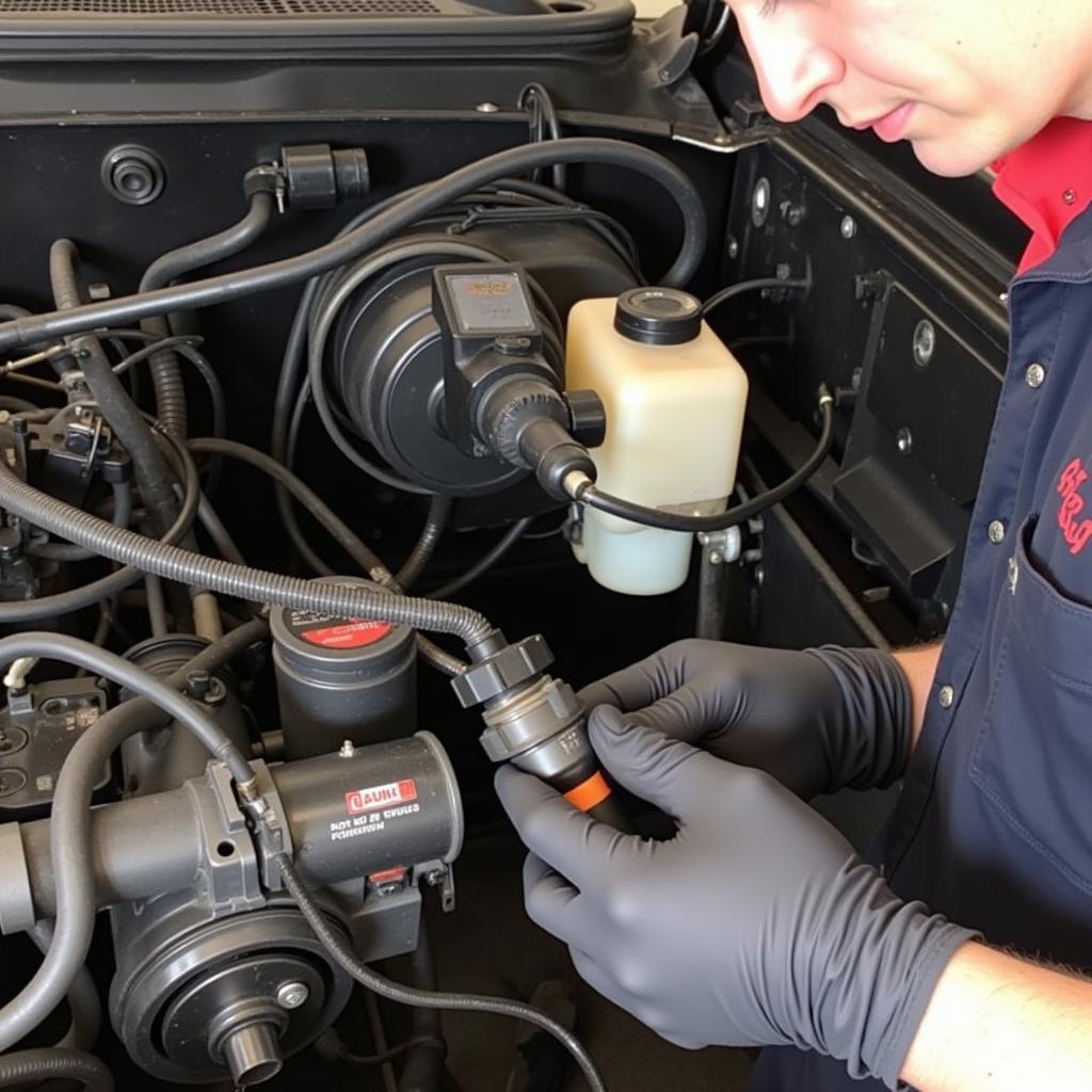 Checking Vacuum Hoses