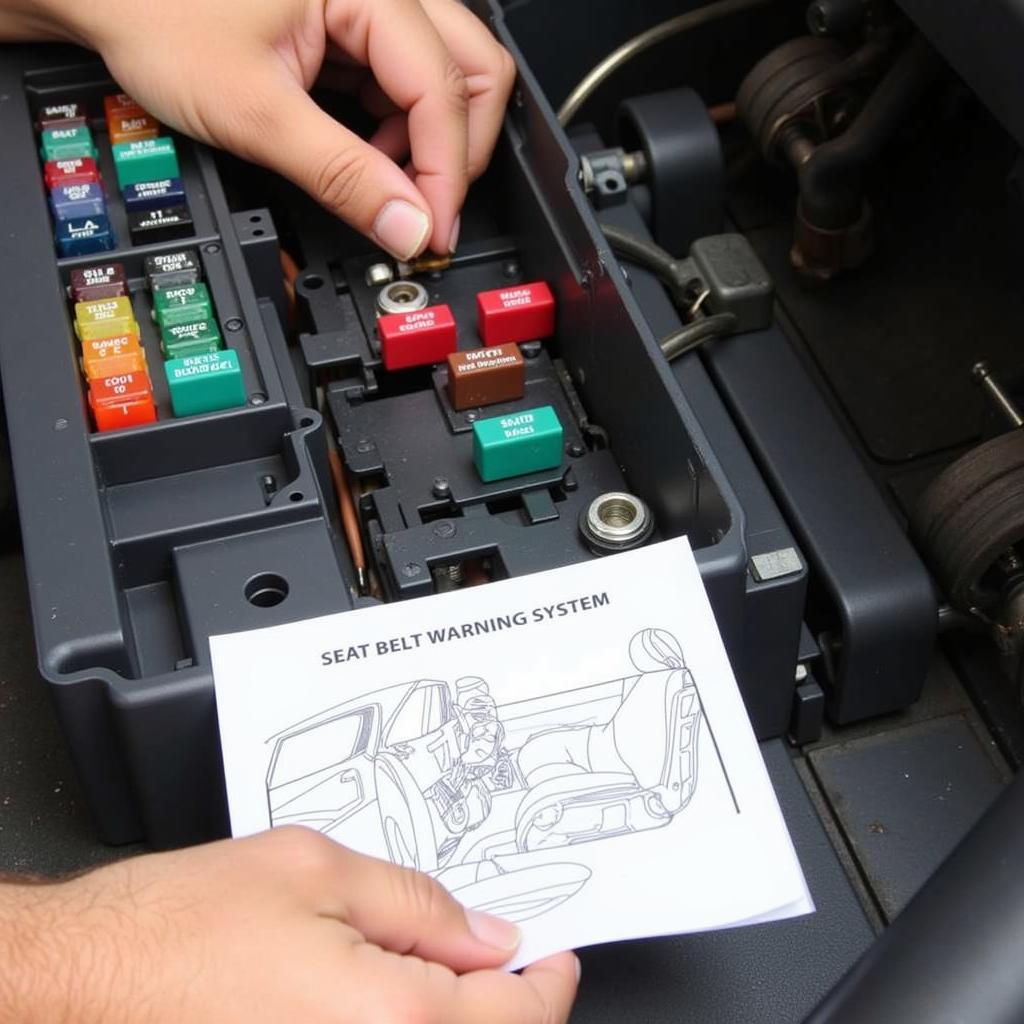 Checking the Vehicle's Fuse Box