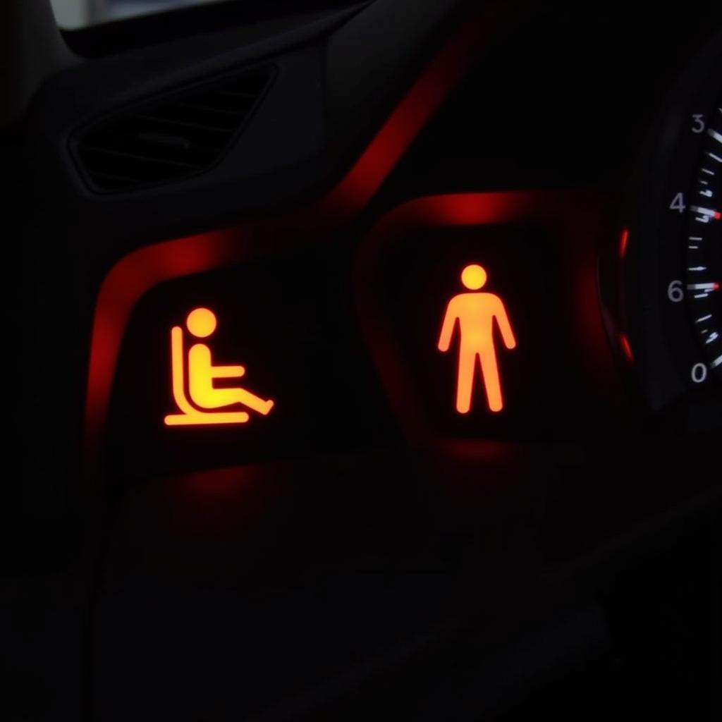 Child Seat Warning Light