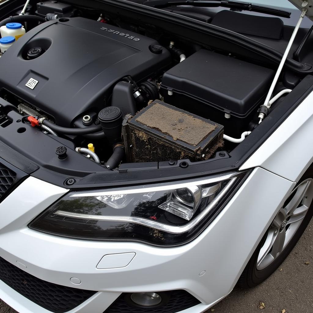 Seat Leon Radiator with Debris